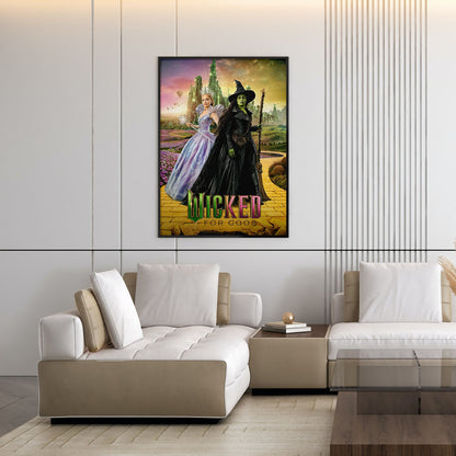 Flex Designs Poster Wicked For Good Yellow Brick Road 5 x 7" Home Goods - Movie 2025 Movie Poster
