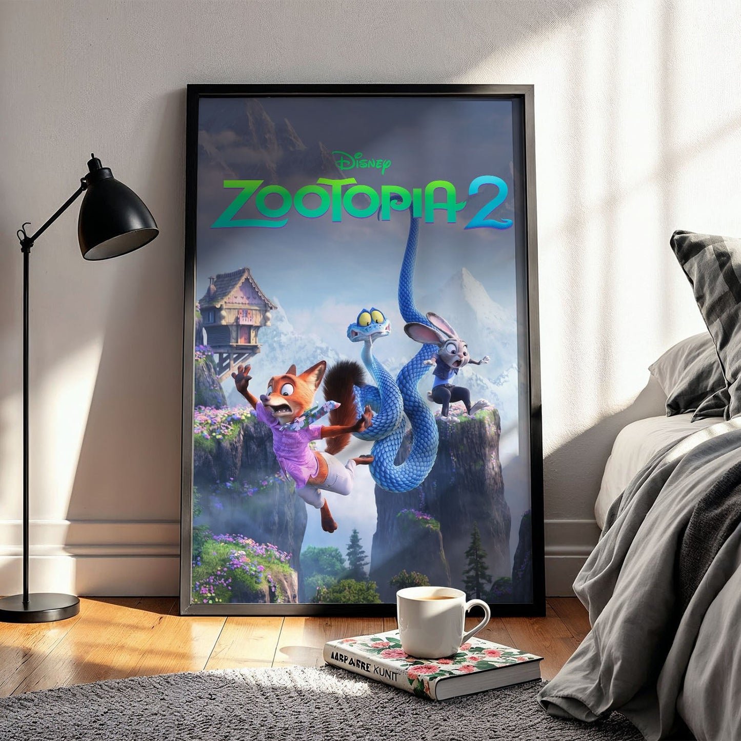 Flex Designs Poster Zootopia 2 5 x 7" Home Goods - Movie 2025 Movie Poster