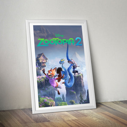 Flex Designs Poster Zootopia 2 8 x 10" Home Goods - Movie 2025 Movie Poster