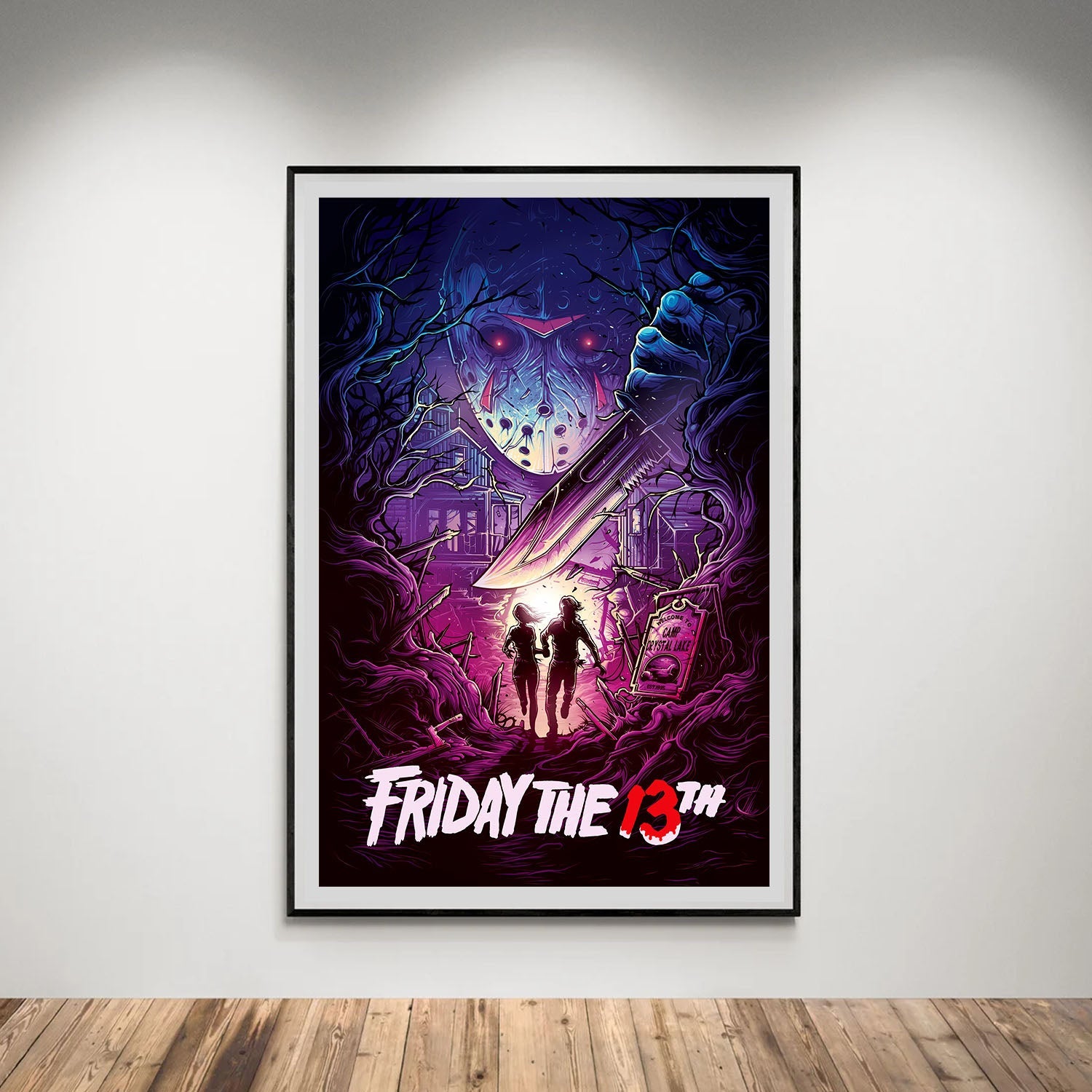 Flex Designs Poster A Nightmare on Elm Street Sketch 8 x 10" Home Goods - Movie 1984 Movie Poster