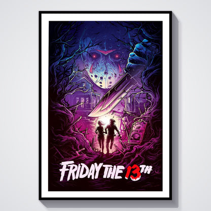 Flex Designs Poster A Nightmare on Elm Street Sketch 8 x 10" Home Goods - Movie 1984 Movie Poster