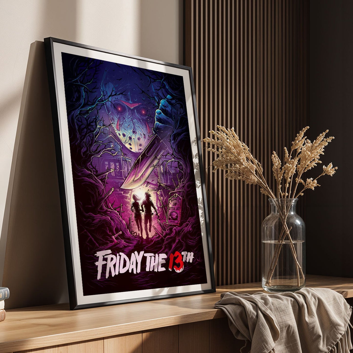 Flex Designs Poster A Nightmare on Elm Street Sketch 5 x 7" Home Goods - Movie 1984 Movie Poster