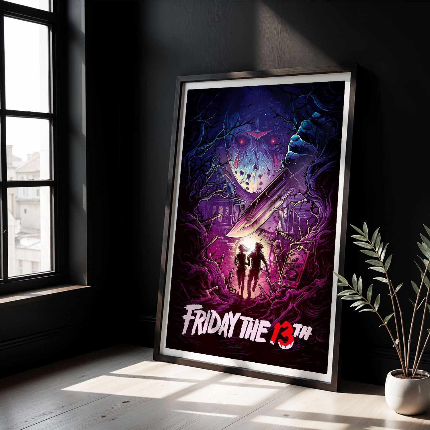 Flex Designs Poster A Nightmare on Elm Street Sketch 8 x 10" Home Goods - Movie 1984 Movie Poster