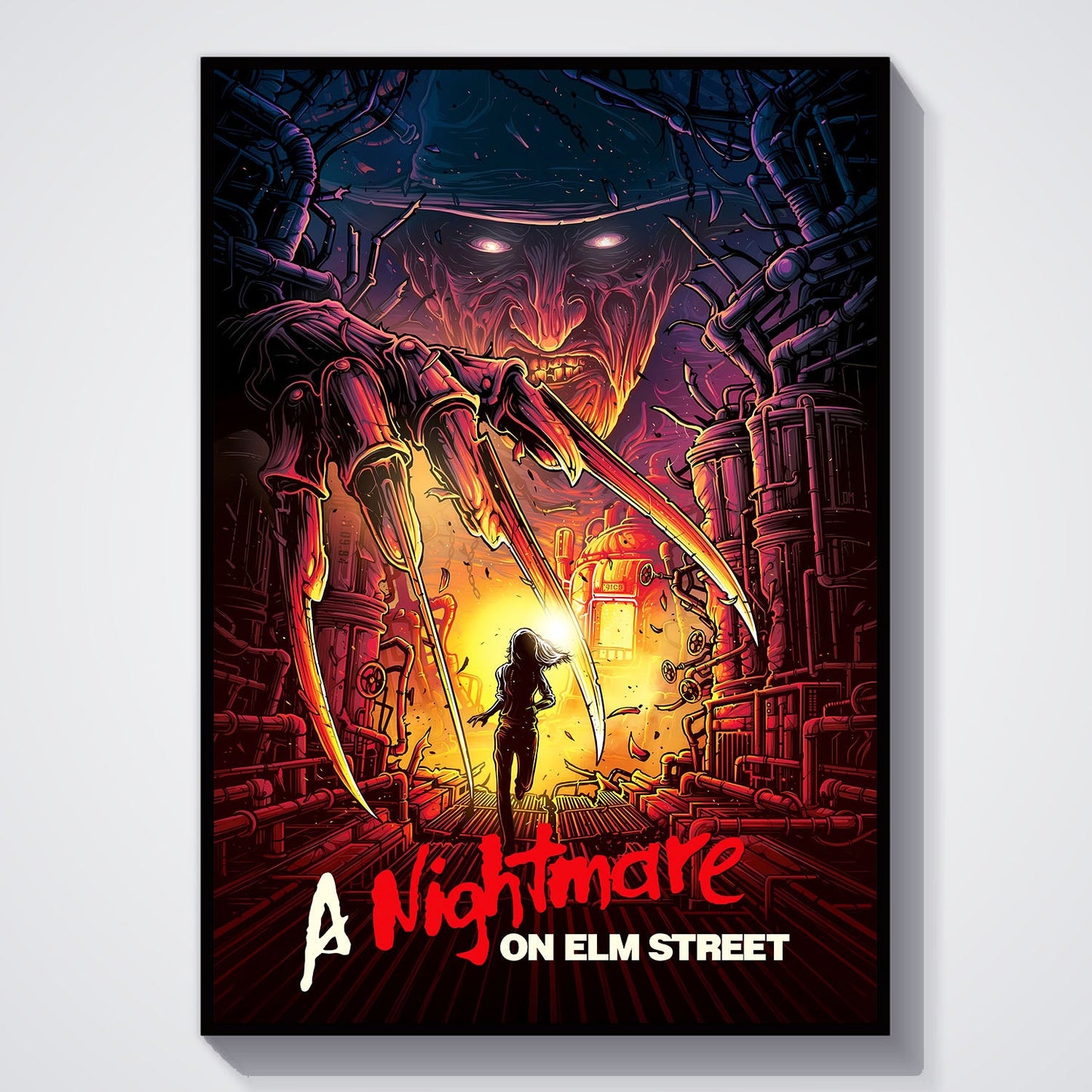 Flex Designs Poster A Nightmare on Elm Street 5 x 7" Home Goods - Movie 1984 Movie Poster