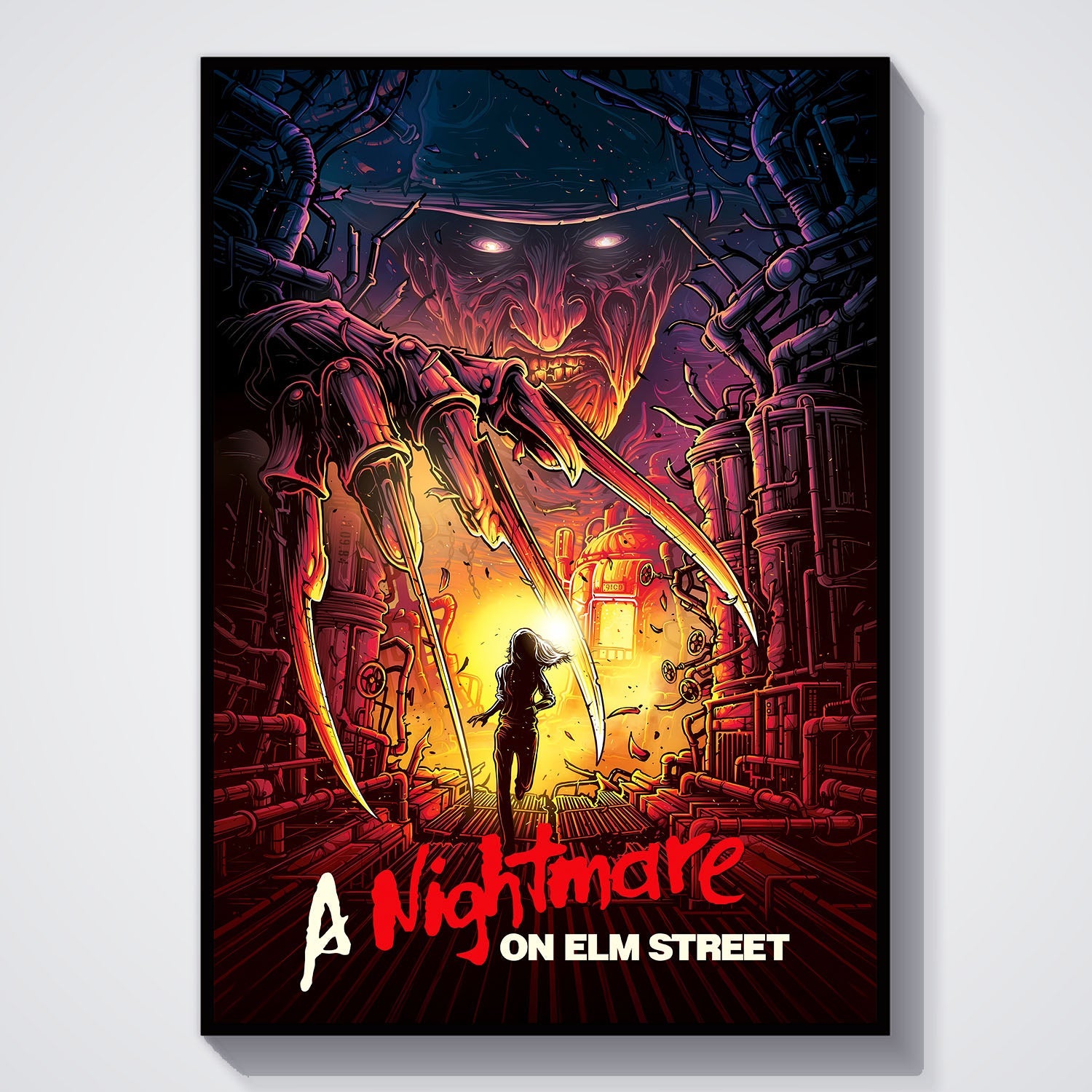 Flex Designs Poster A Nightmare on Elm Street 5 x 7" Home Goods - Movie 1984 Movie Poster