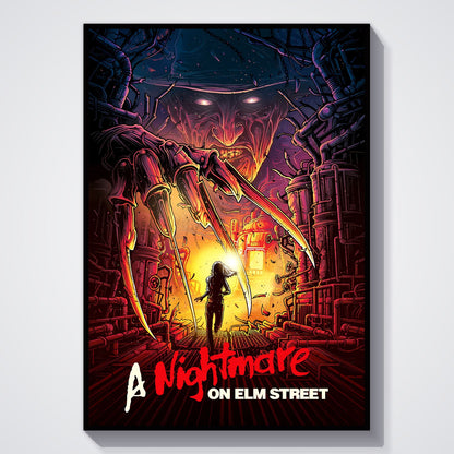 Flex Designs Poster A Nightmare on Elm Street 5 x 7" Home Goods - Movie 1984 Movie Poster