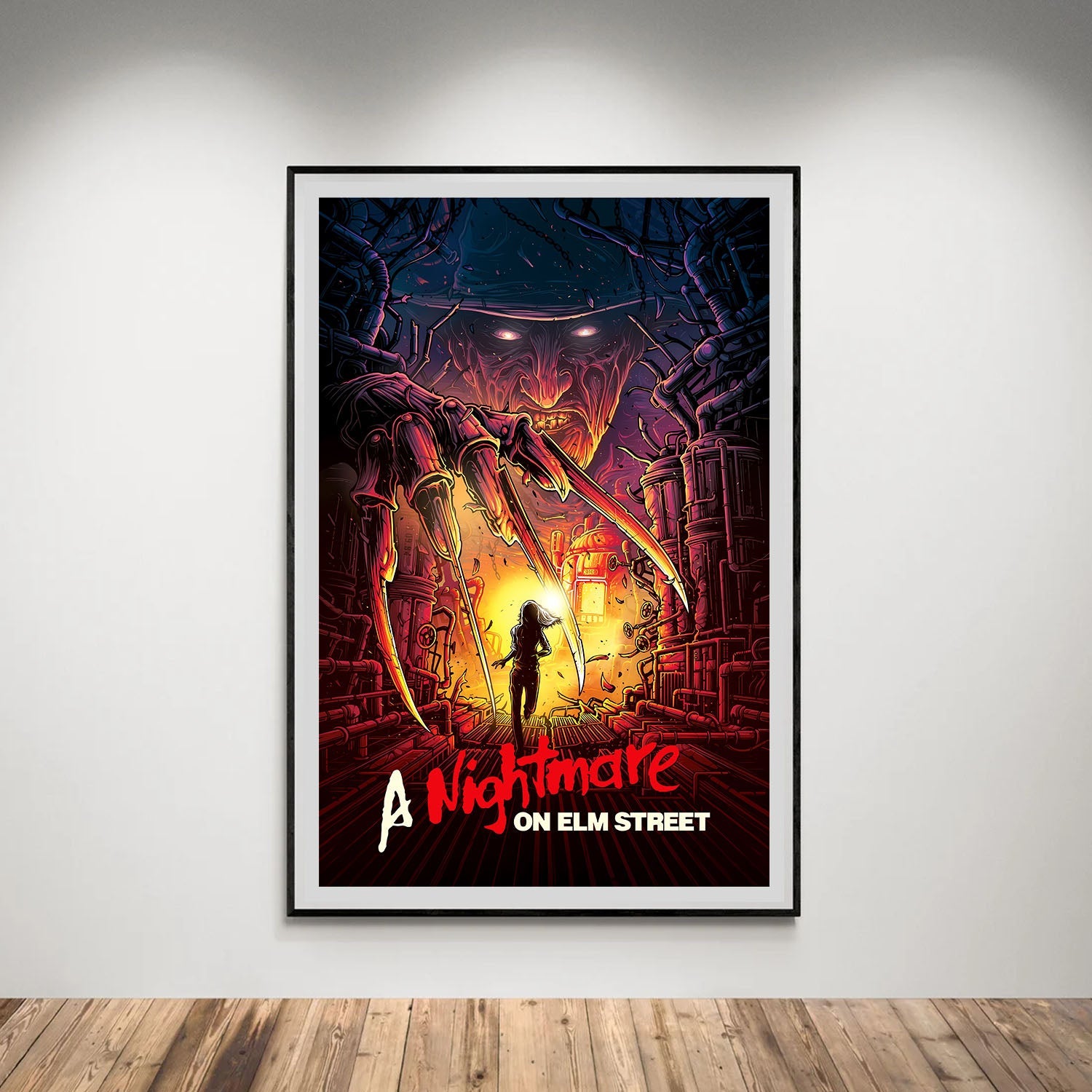 Flex Designs Poster A Nightmare on Elm Street 8 x 10" Home Goods - Movie 1984 Movie Poster
