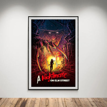 Flex Designs Poster A Nightmare on Elm Street 8 x 10" Home Goods - Movie 1984 Movie Poster