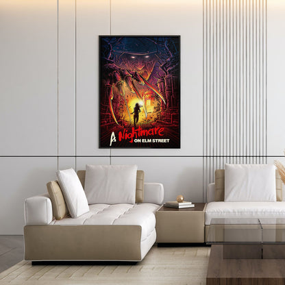 Flex Designs Poster A Nightmare on Elm Street 5 x 7" Home Goods - Movie 1984 Movie Poster