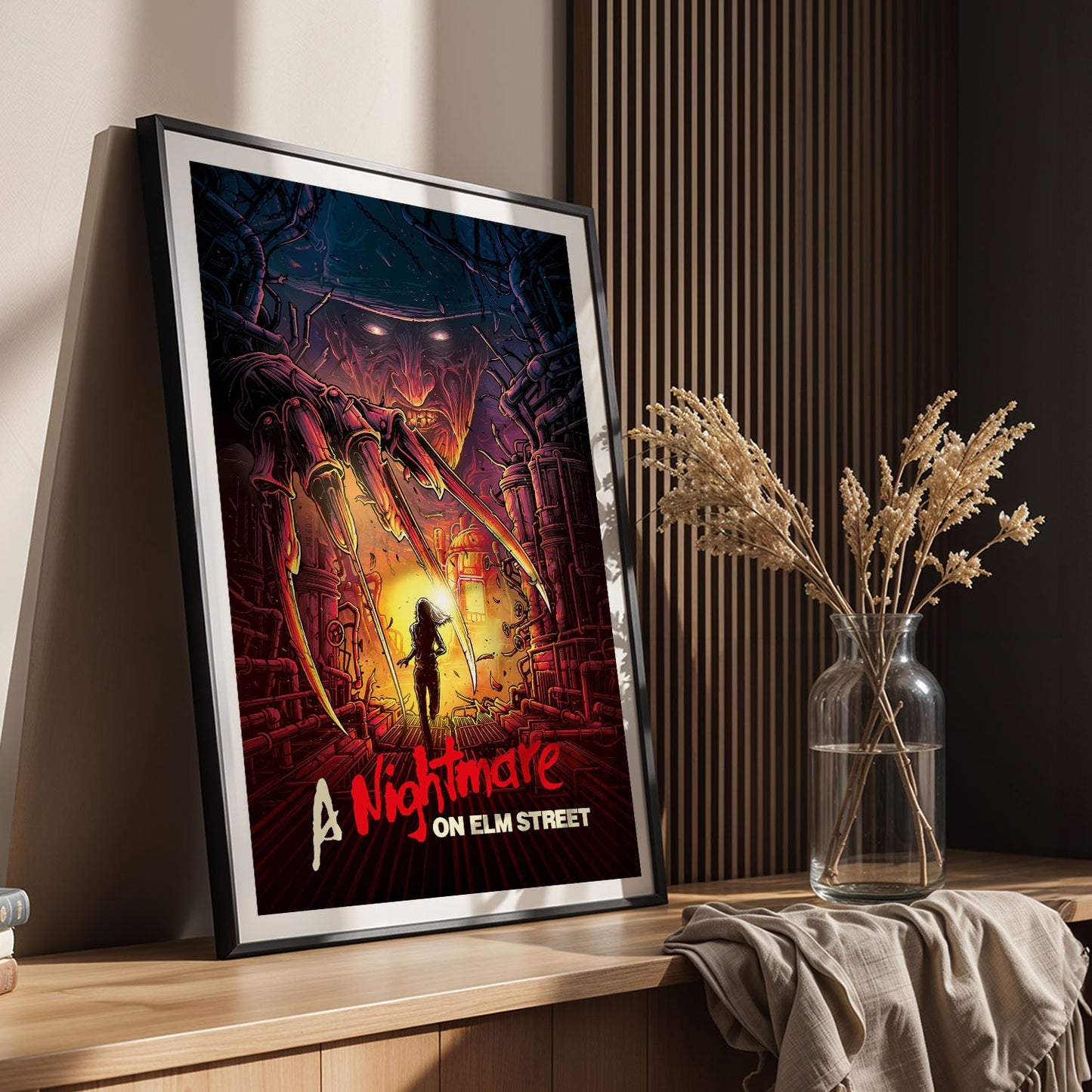 Flex Designs Poster A Nightmare on Elm Street 5 x 7" Home Goods - Movie 1984 Movie Poster