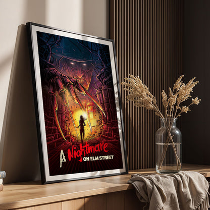 Flex Designs Poster A Nightmare on Elm Street 5 x 7" Home Goods - Movie 1984 Movie Poster