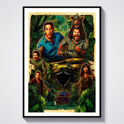 Flex Designs Poster Anaconda 8 x 10" Home Goods - Movie 2025 Movie Poster
