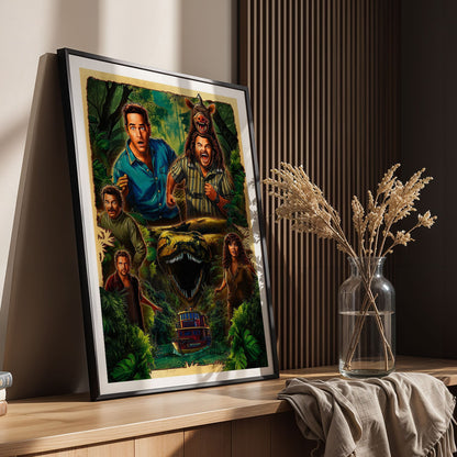 Flex Designs Poster Anaconda 5 x 7" Home Goods - Movie 2025 Movie Poster