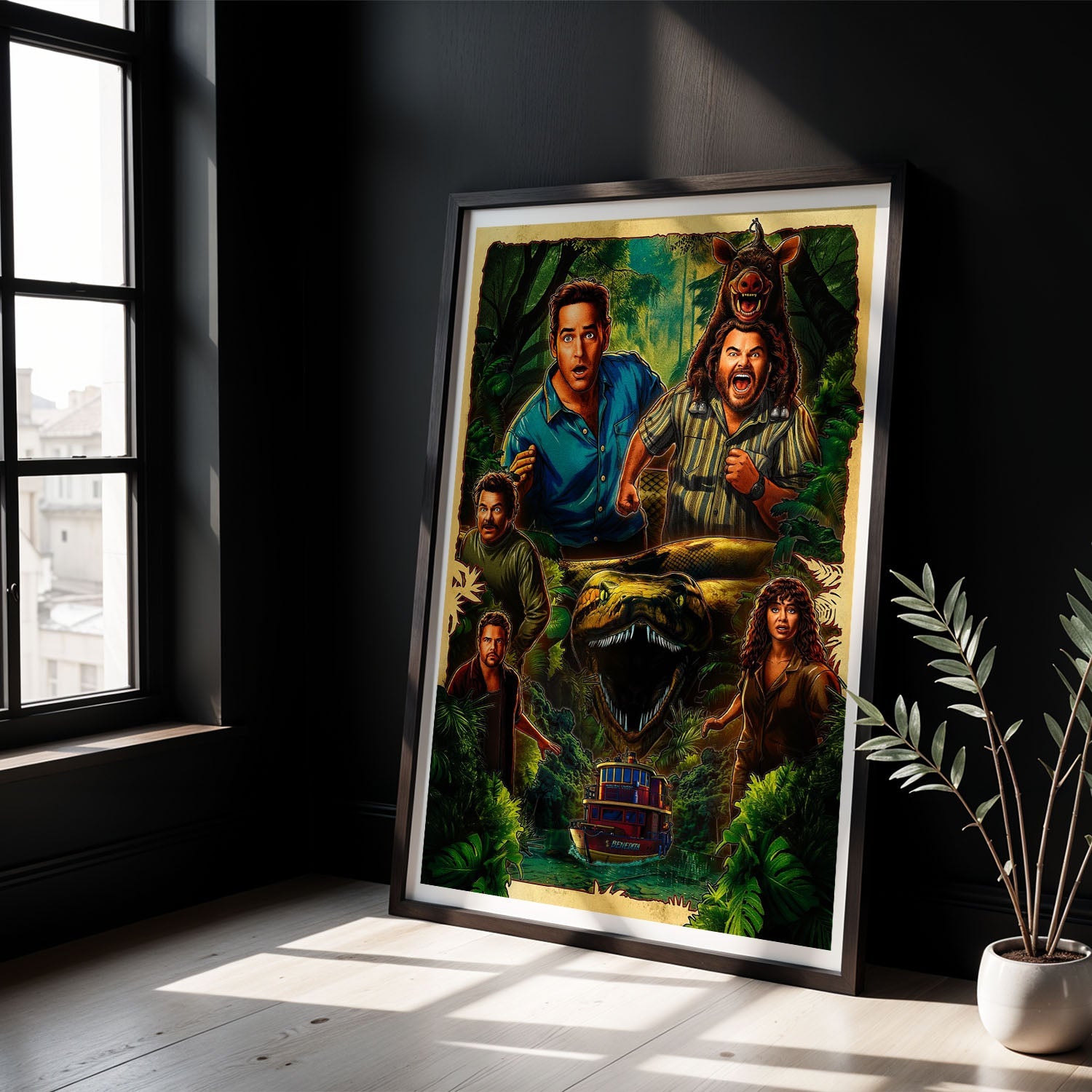 Flex Designs Poster Anaconda 8 x 10" Home Goods - Movie 2025 Movie Poster