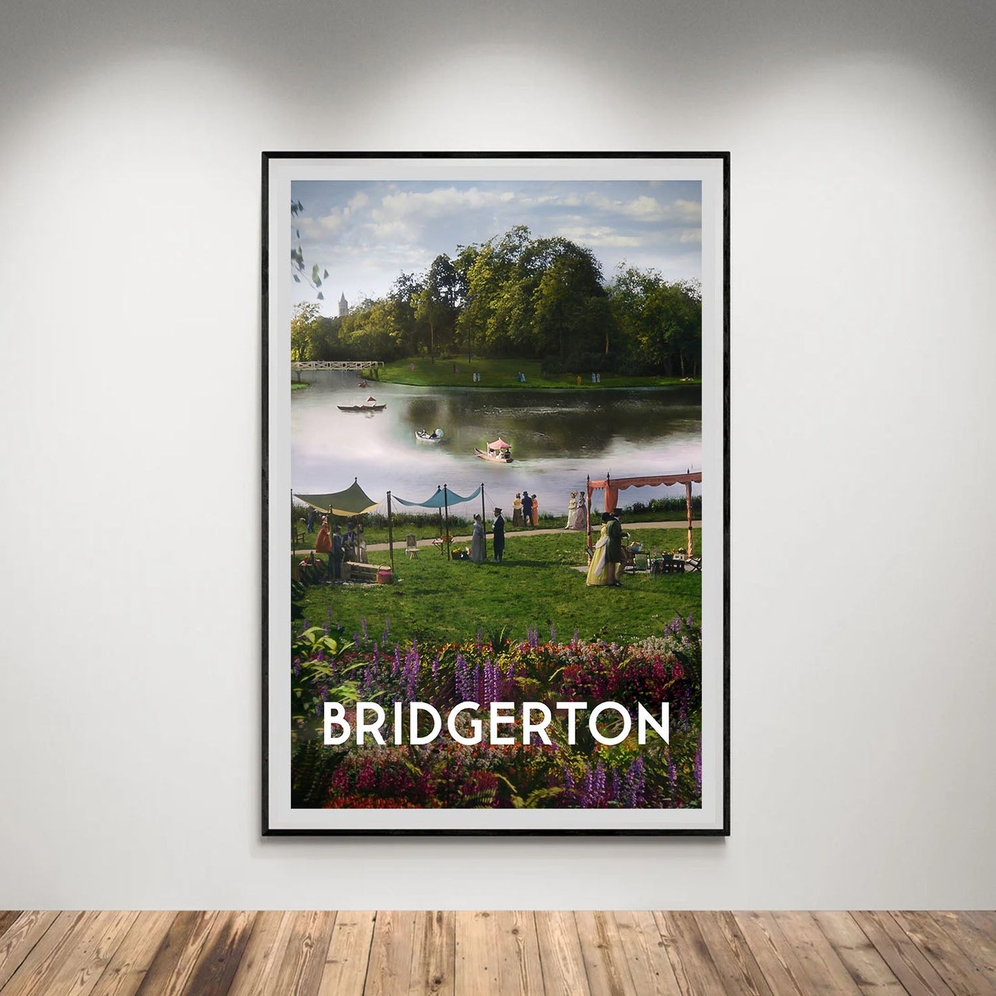 Flex Designs Poster Bridgerton Cover 8 x 10" Home Goods - TV Show 2020 TV Show Poster