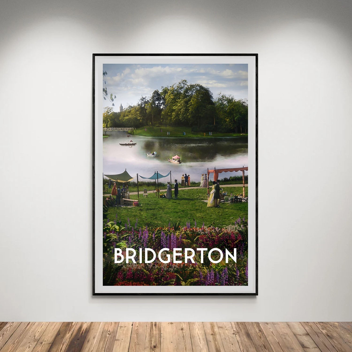 Flex Designs Poster Bridgerton Cover 8 x 10" Home Goods - TV Show 2020 TV Show Poster