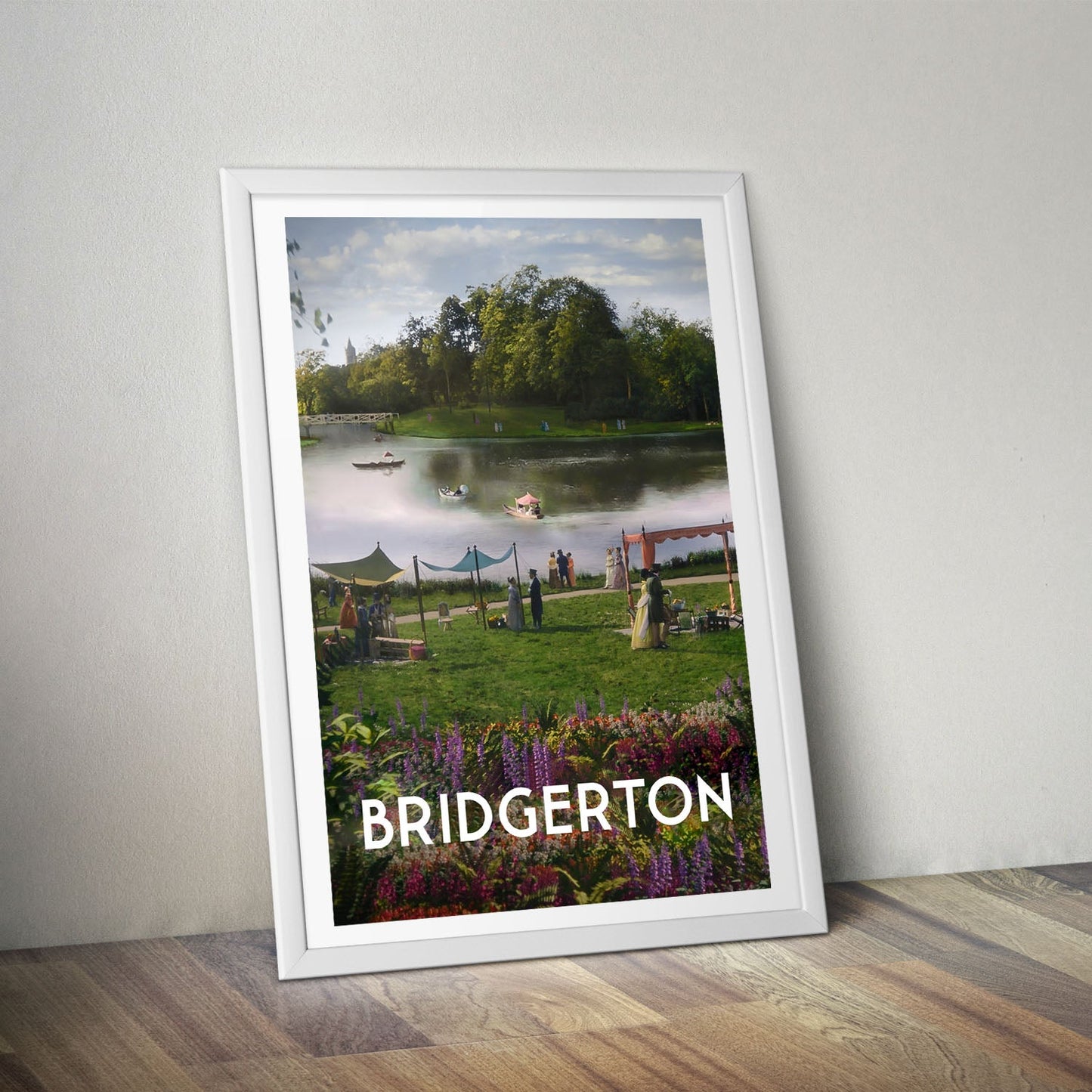 Flex Designs Poster Bridgerton Cover 8 x 10" Home Goods - TV Show 2020 TV Show Poster