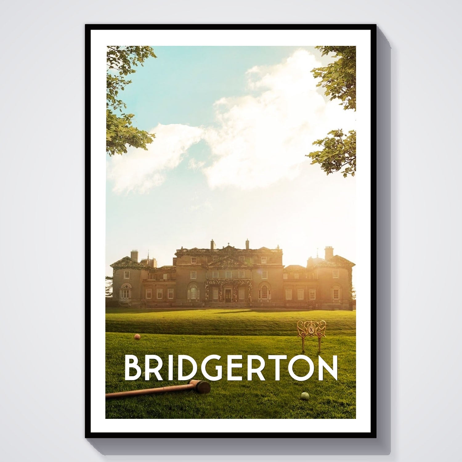 Flex Designs Poster Bridgerton Theatrical 8 x 10" Home Goods - TV Show 2020 TV Show Poster