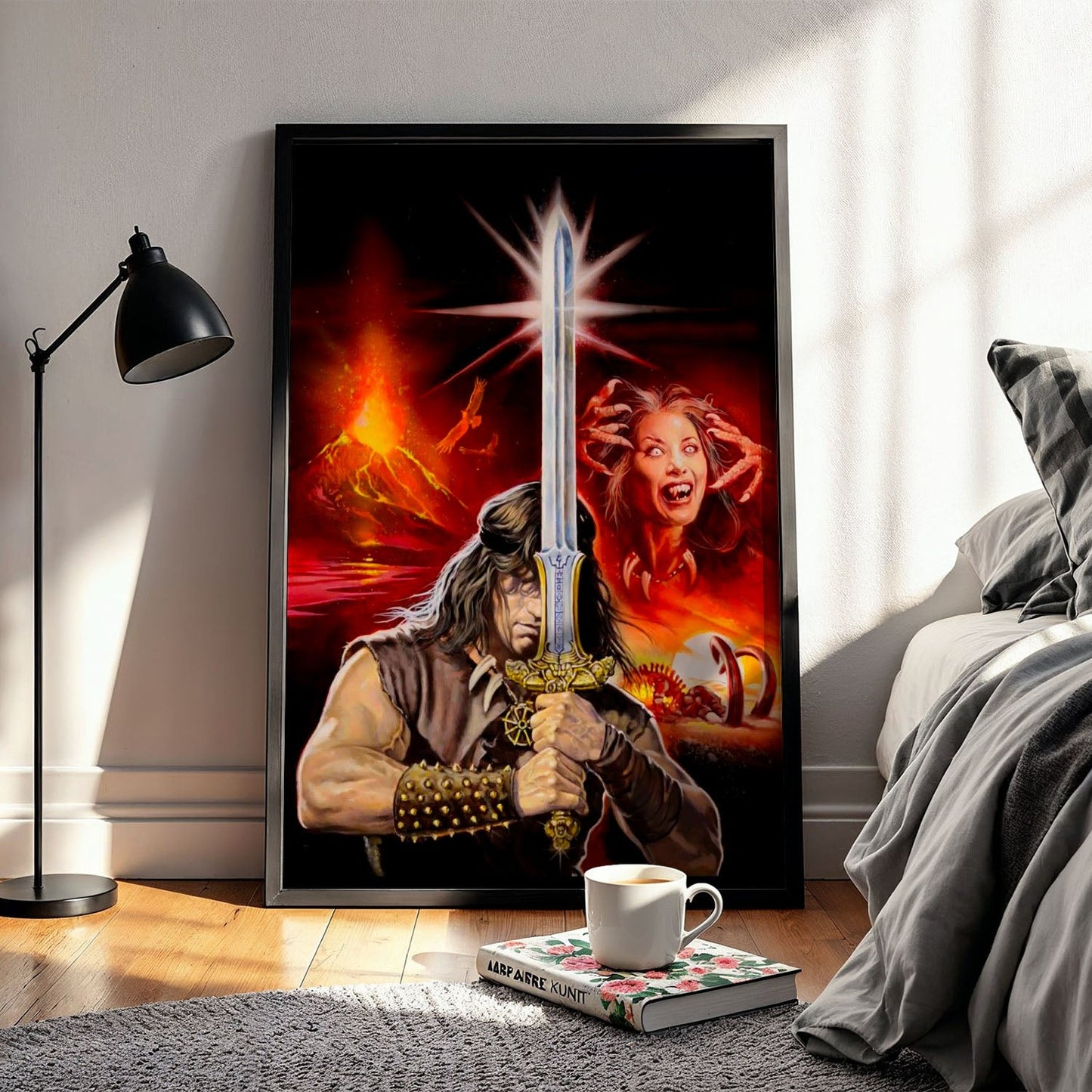 Flex Designs Poster Conan the Barbarian Key Art 5 x 7" Home Goods - Movie 1982 Movie Poster