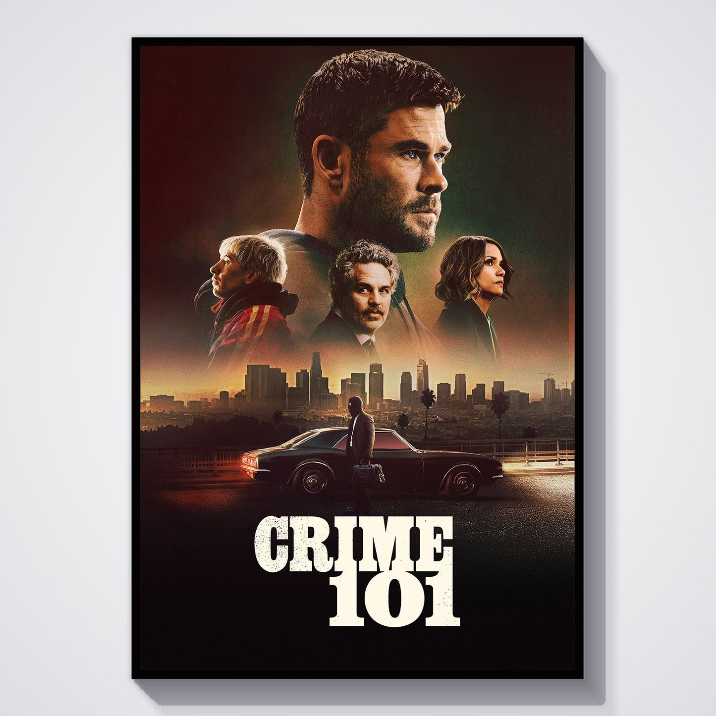 Flex Designs Poster Crime 101 5 x 7" Home Goods - Movie 2026 Movie Poster