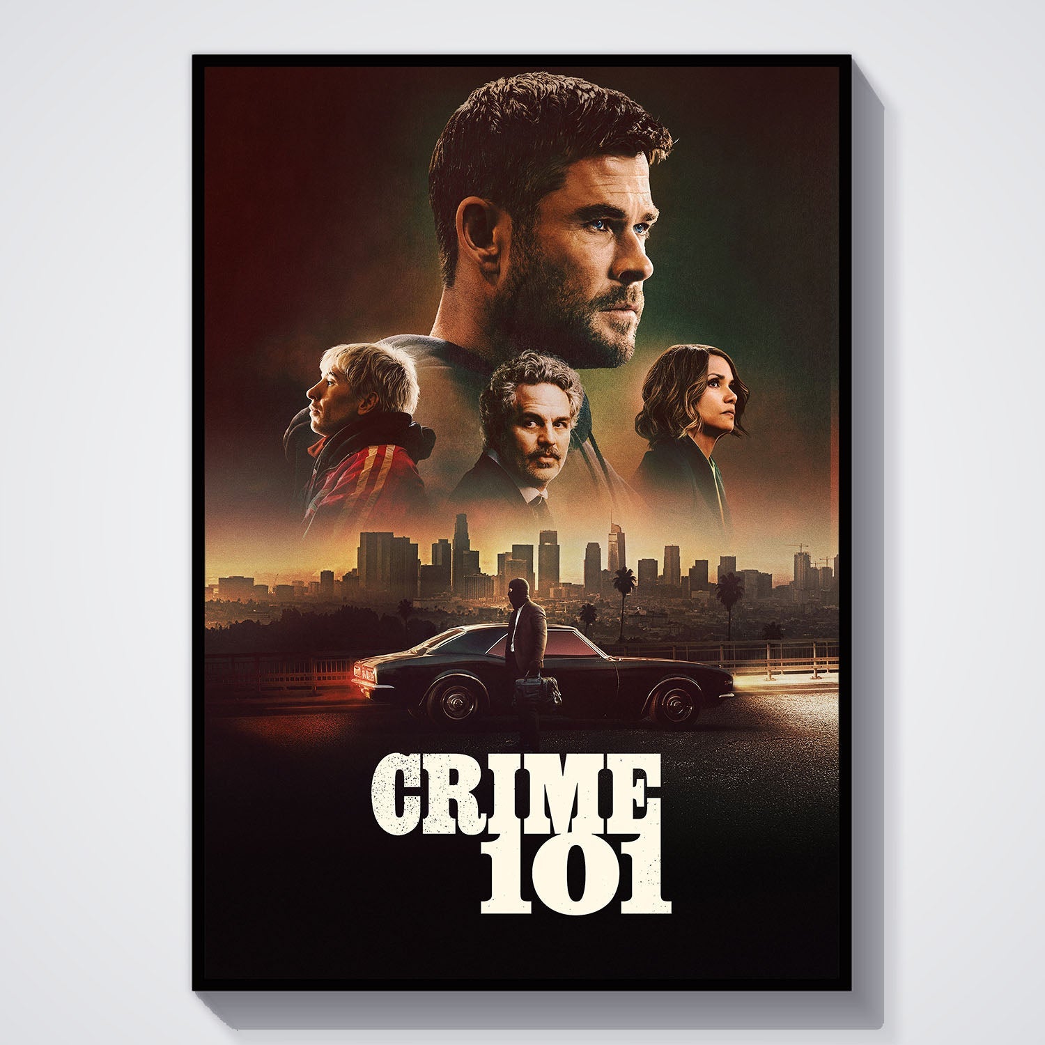 Flex Designs Poster Crime 101 5 x 7" Home Goods - Movie 2026 Movie Poster