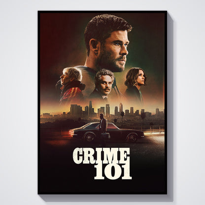 Flex Designs Poster Crime 101 5 x 7" Home Goods - Movie 2026 Movie Poster
