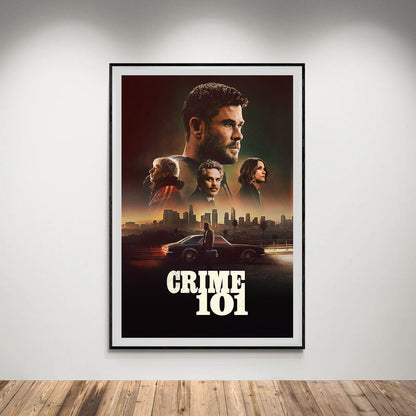 Flex Designs Poster Crime 101 8 x 10" Home Goods - Movie 2026 Movie Poster
