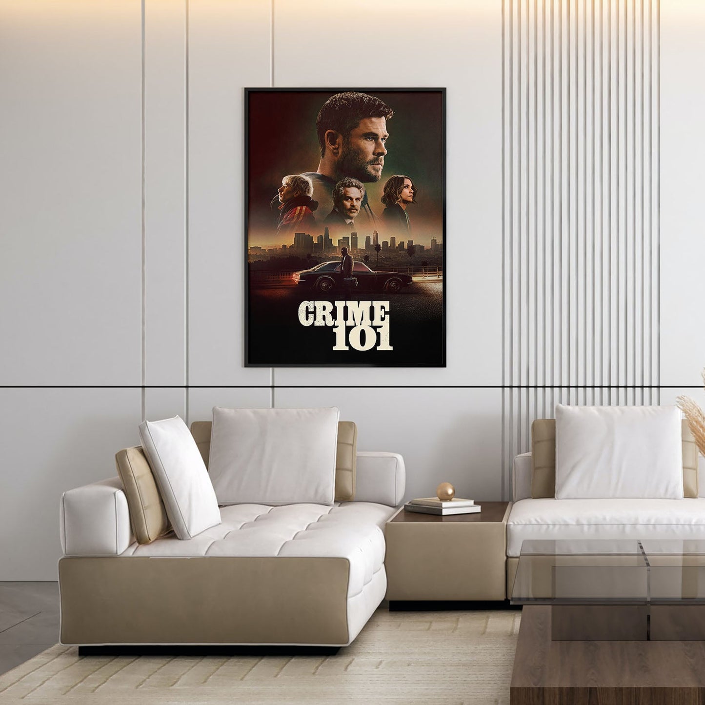 Flex Designs Poster Crime 101 5 x 7" Home Goods - Movie 2026 Movie Poster