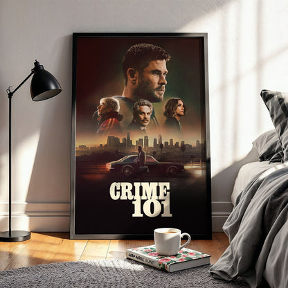 Flex Designs Poster Crime 101 5 x 7" Home Goods - Movie 2026 Movie Poster