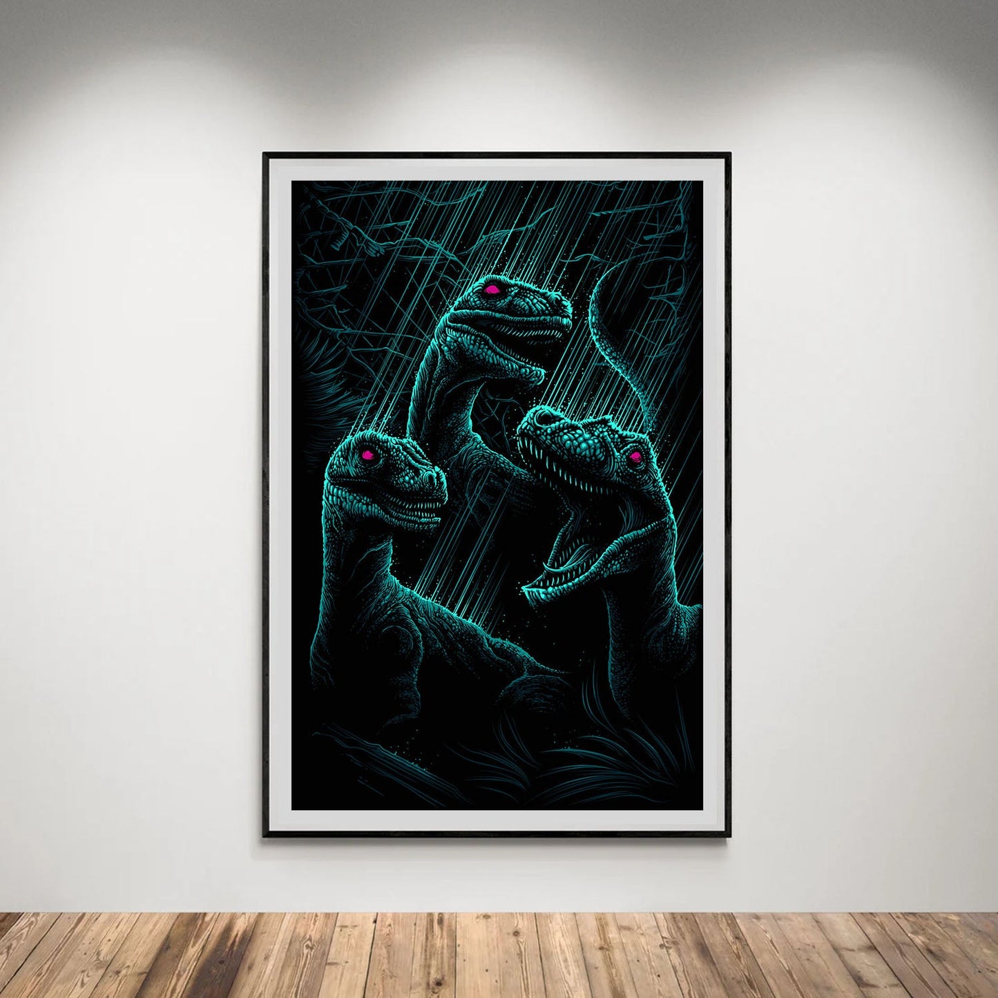 Flex Designs Poster Jurassic Park III Sketch 8 x 10" Home Goods - Movie 2001 Movie Poster