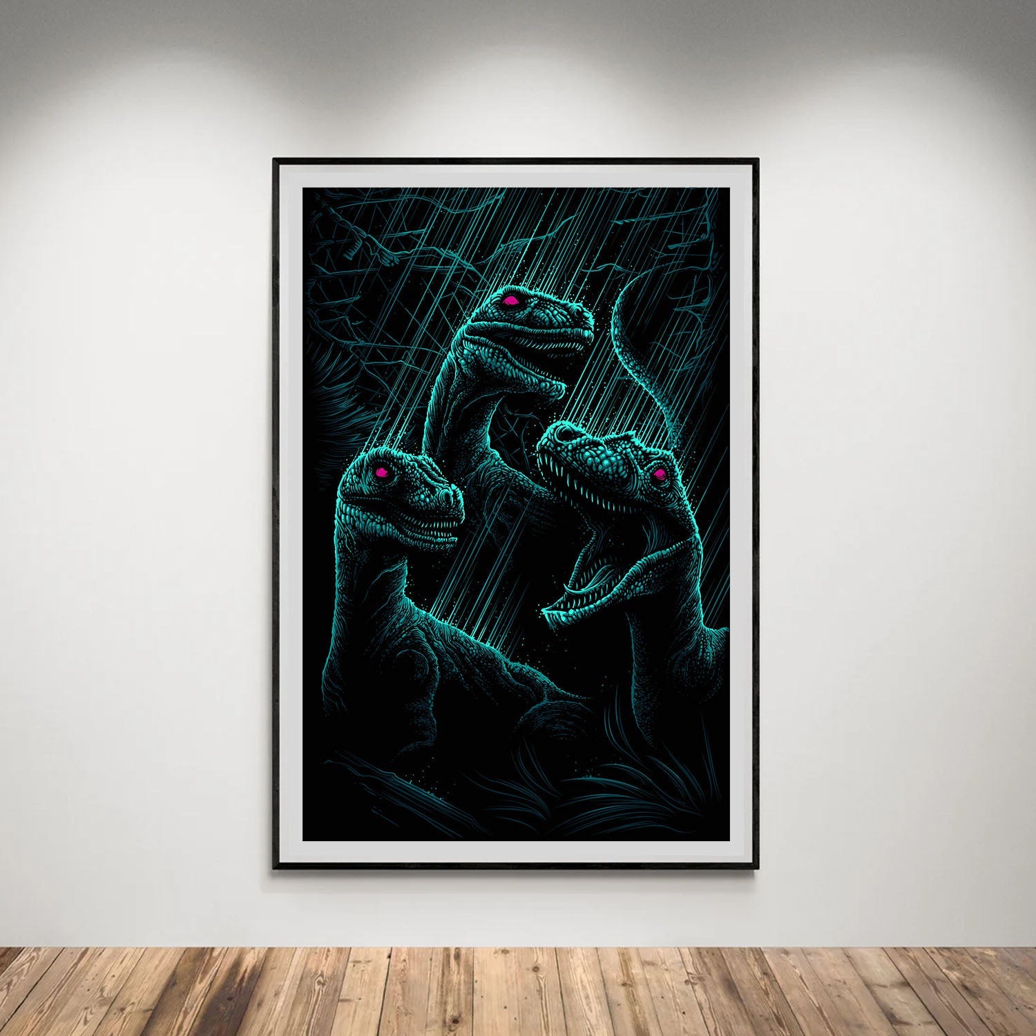 Flex Designs Poster Jurassic Park III Sketch 8 x 10" Home Goods - Movie 2001 Movie Poster