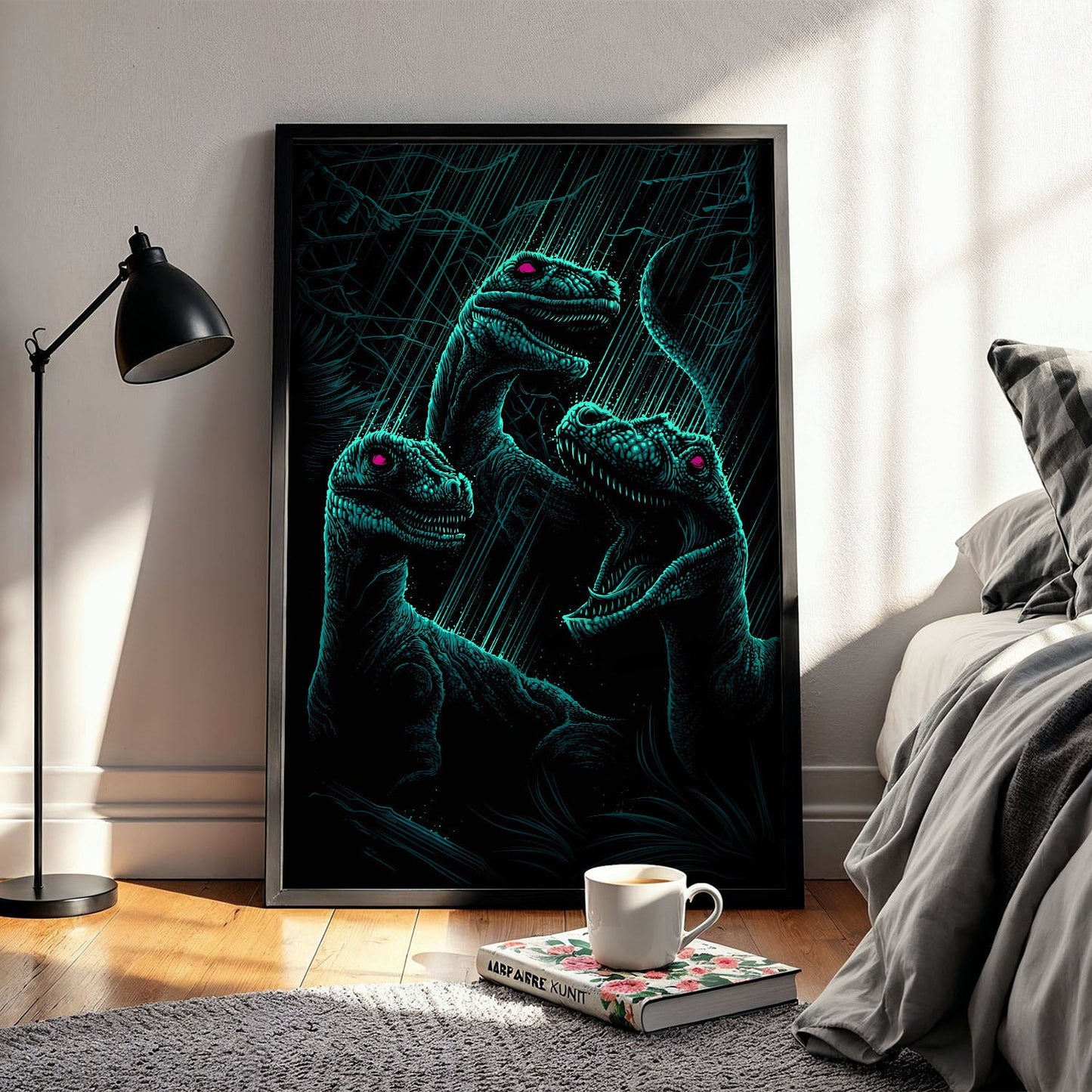 Flex Designs Poster Jurassic Park III Sketch 5 x 7" Home Goods - Movie 2001 Movie Poster