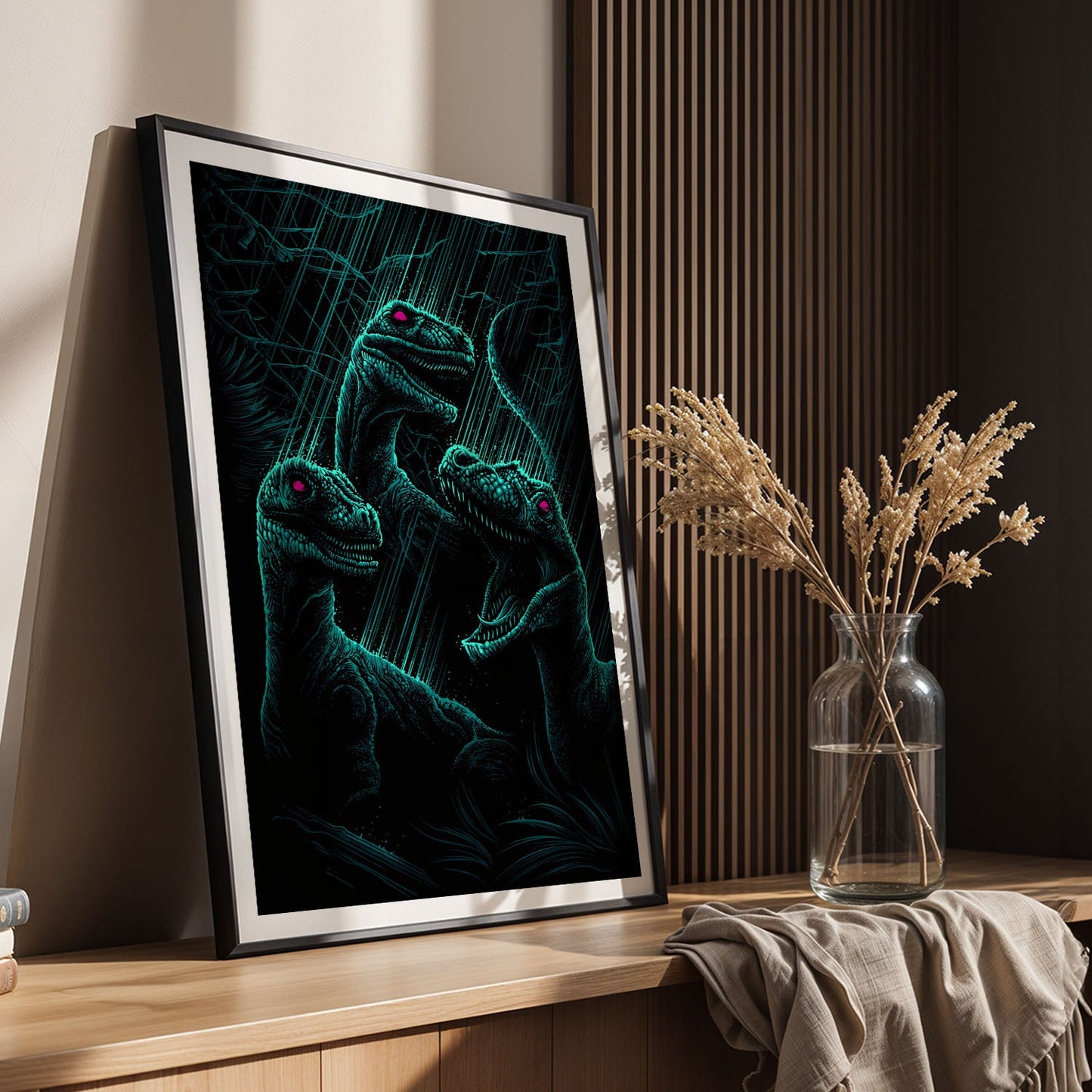 Flex Designs Poster Jurassic Park III Sketch 5 x 7" Home Goods - Movie 2001 Movie Poster