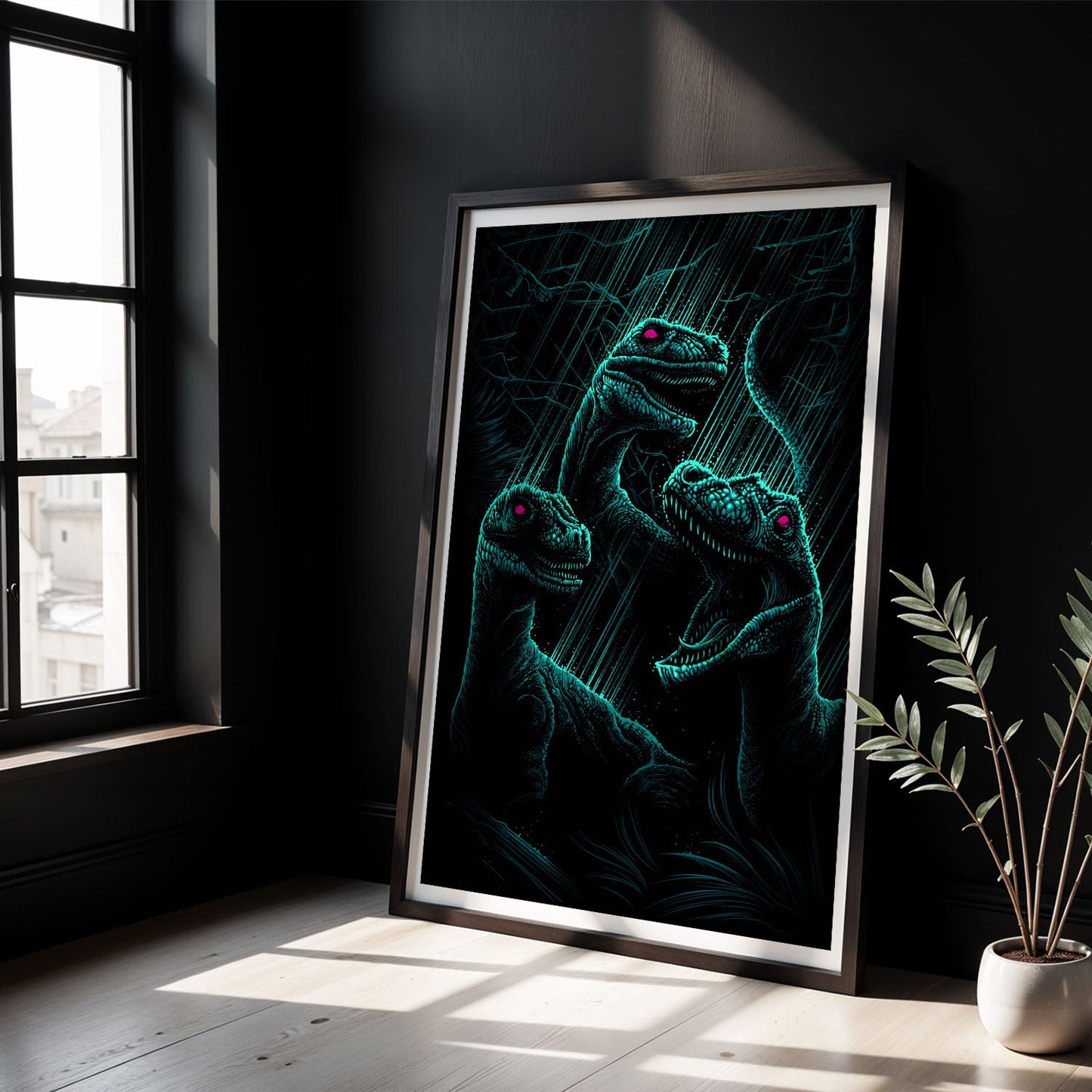 Flex Designs Poster Jurassic Park III Sketch 8 x 10" Home Goods - Movie 2001 Movie Poster