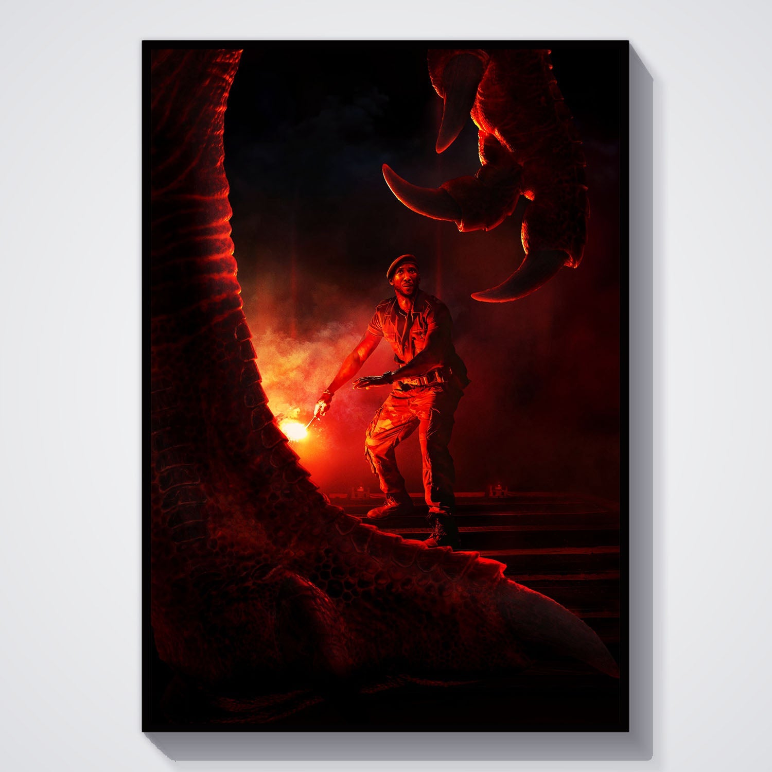 Flex Designs Poster Jurassic World Rebirth Sketch 5 x 7" Home Goods - Movie 2025 Movie Poster