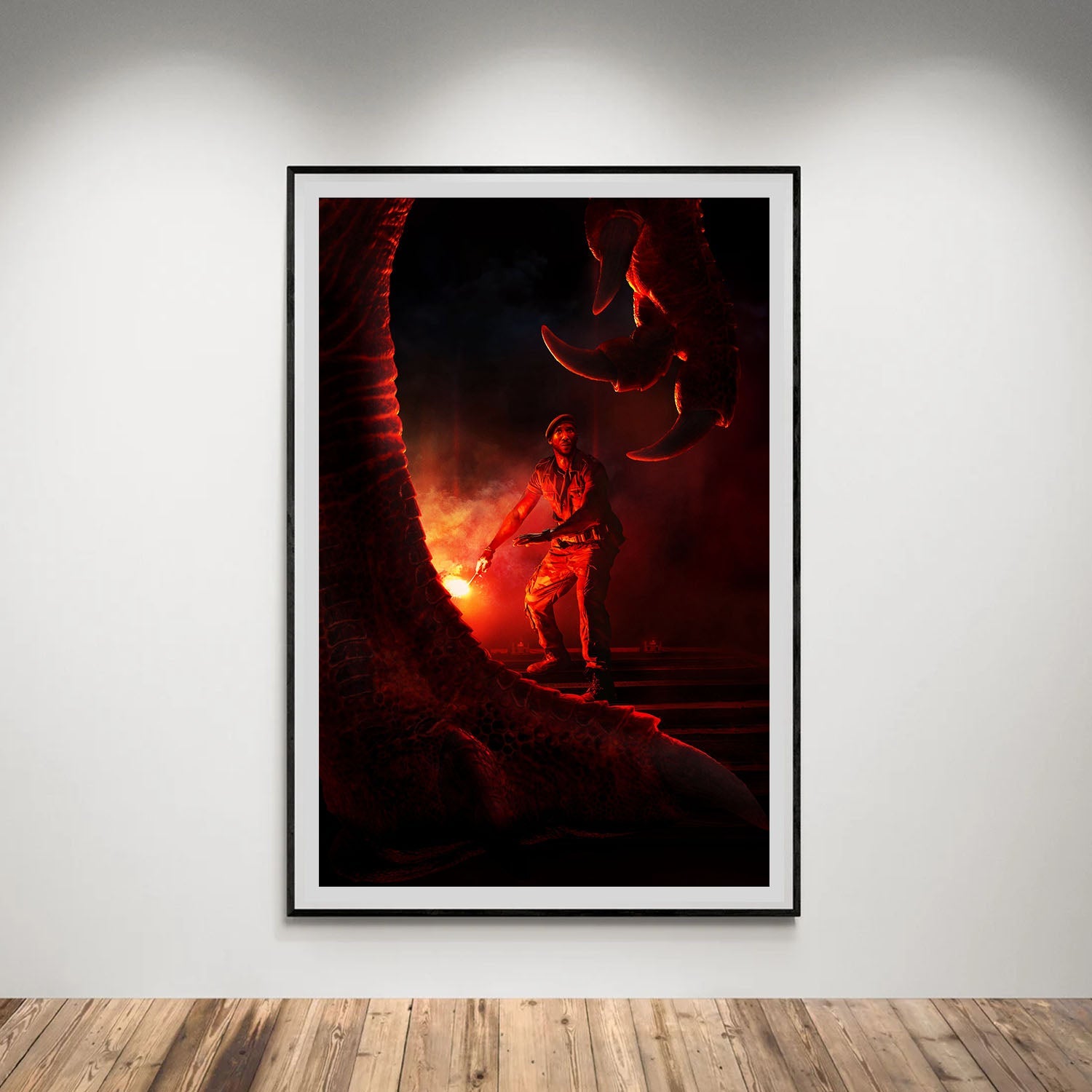 Flex Designs Poster Jurassic World Rebirth Sketch 8 x 10" Home Goods - Movie 2025 Movie Poster