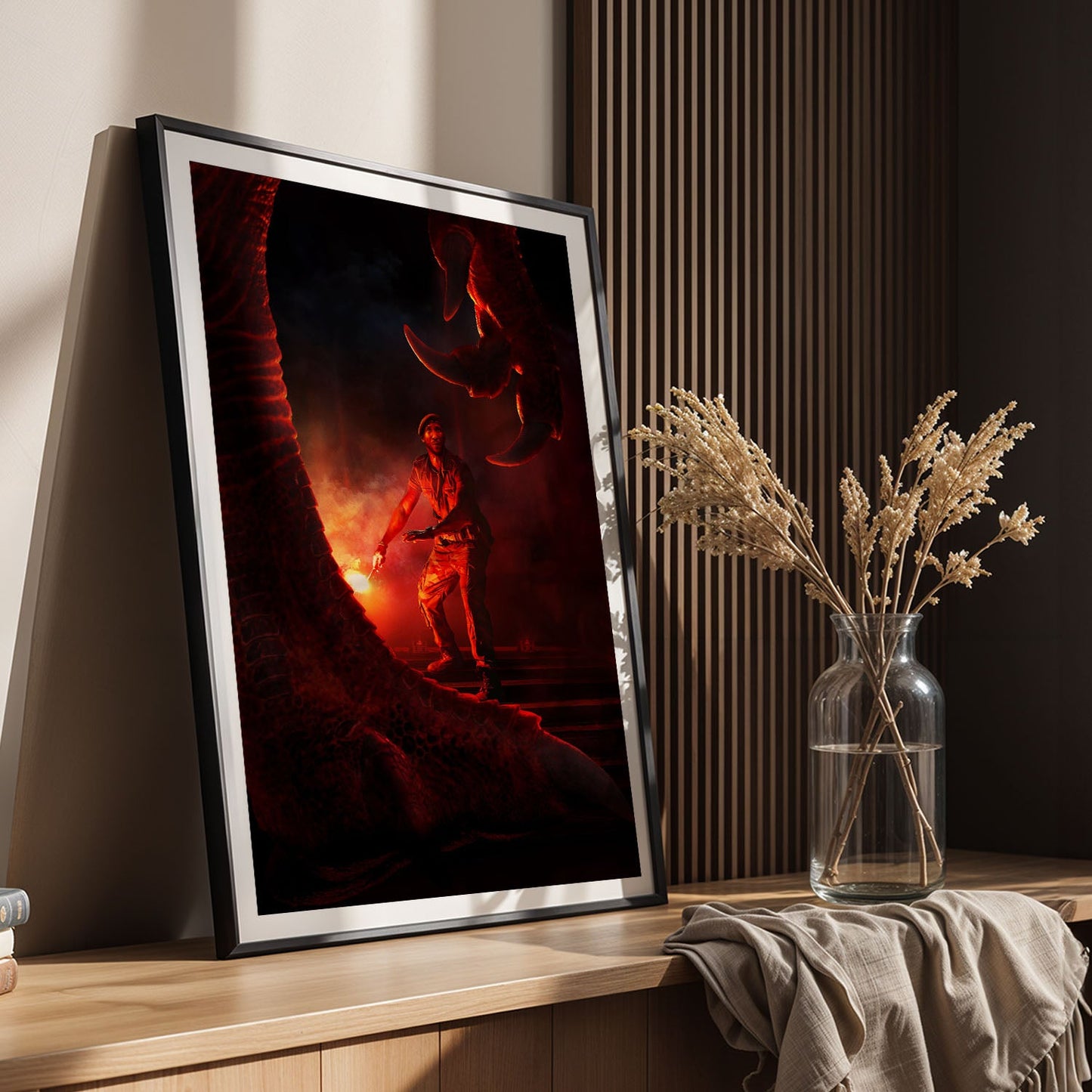 Flex Designs Poster Jurassic World Rebirth Sketch 5 x 7" Home Goods - Movie 2025 Movie Poster