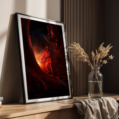 Flex Designs Poster Jurassic World Rebirth Sketch 5 x 7" Home Goods - Movie 2025 Movie Poster
