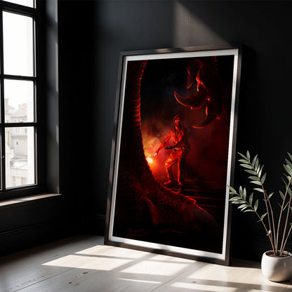 Flex Designs Poster Jurassic World Rebirth Sketch 8 x 10" Home Goods - Movie 2025 Movie Poster