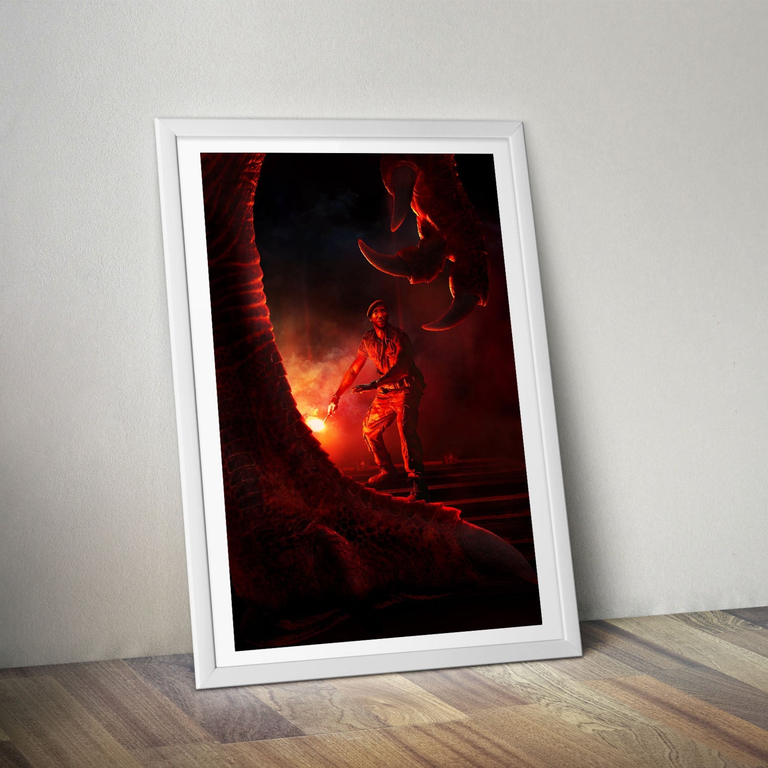 Flex Designs Poster Jurassic World Rebirth Sketch 8 x 10" Home Goods - Movie 2025 Movie Poster