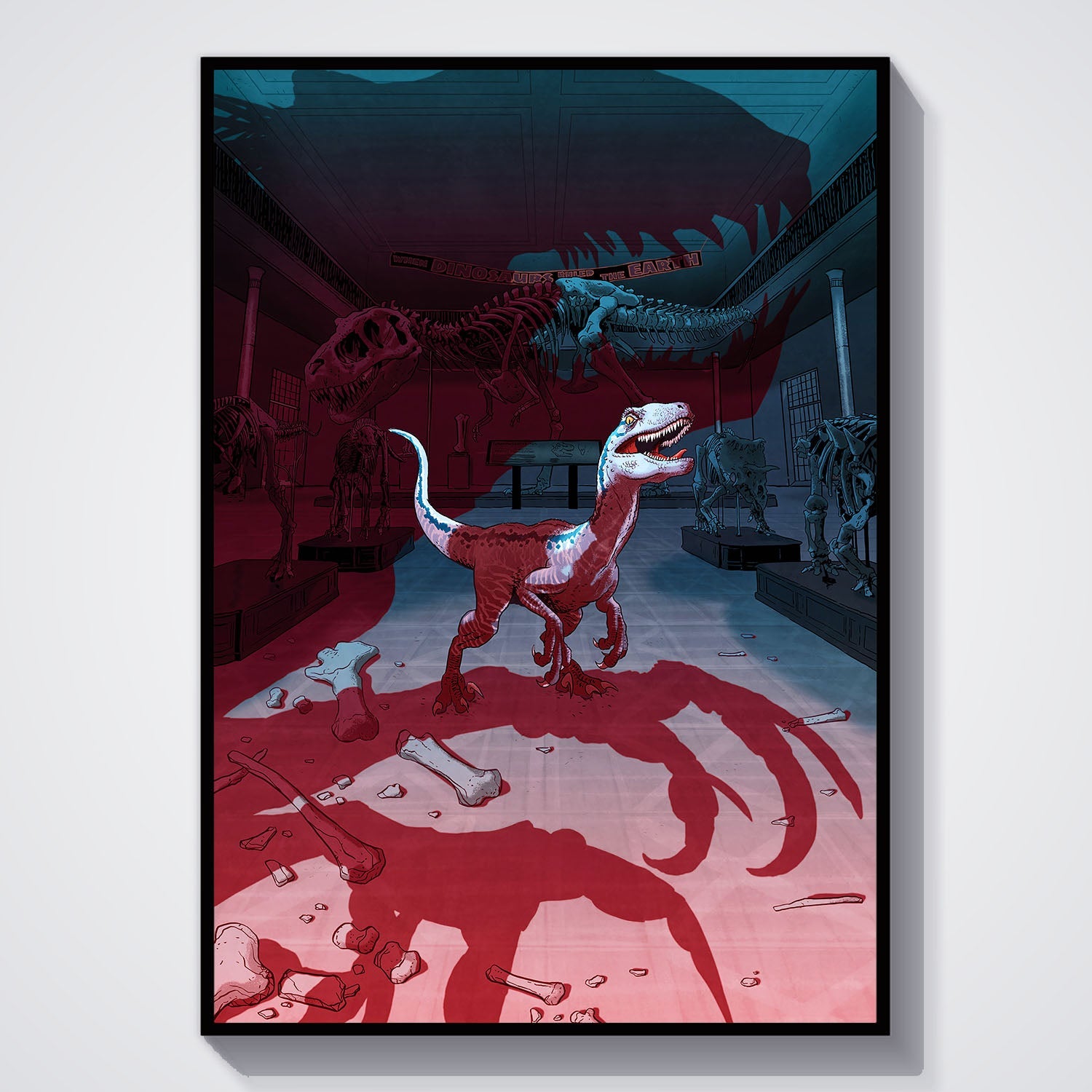 Flex Designs Poster Jurassic World- Fallen Kingdom Sketch 5 x 7" Home Goods - Movie 2018 Movie Poster