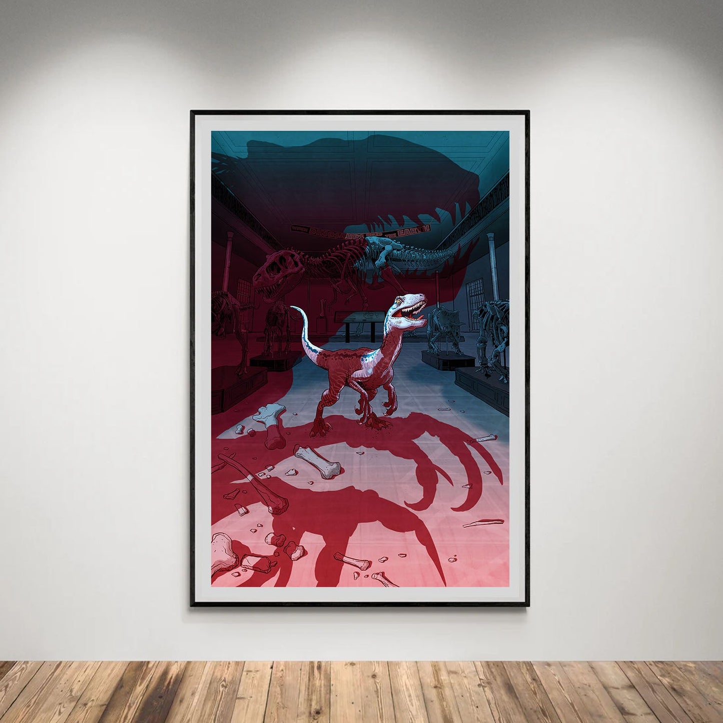 Flex Designs Poster Jurassic World- Fallen Kingdom Sketch 8 x 10" Home Goods - Movie 2018 Movie Poster