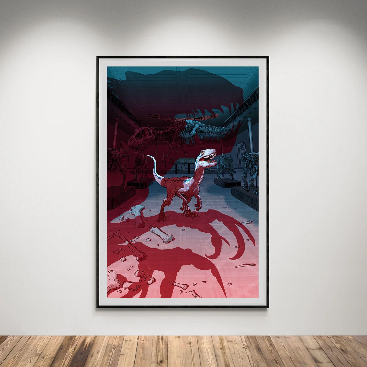 Flex Designs Poster Jurassic World- Fallen Kingdom Sketch 8 x 10" Home Goods - Movie 2018 Movie Poster