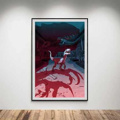 Flex Designs Poster Jurassic World- Fallen Kingdom Sketch 8 x 10" Home Goods - Movie 2018 Movie Poster