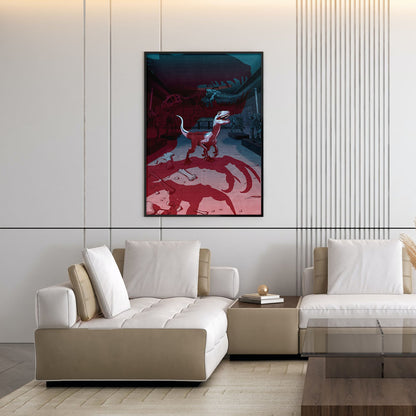 Flex Designs Poster Jurassic World- Fallen Kingdom Sketch 5 x 7" Home Goods - Movie 2018 Movie Poster