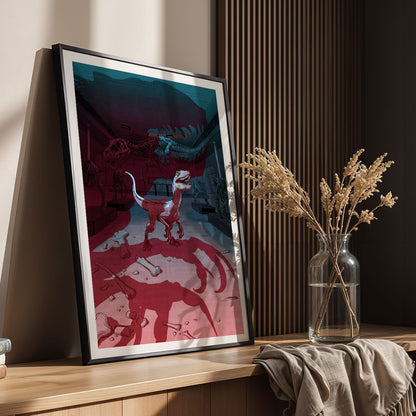 Flex Designs Poster Jurassic World- Fallen Kingdom Sketch 5 x 7" Home Goods - Movie 2018 Movie Poster