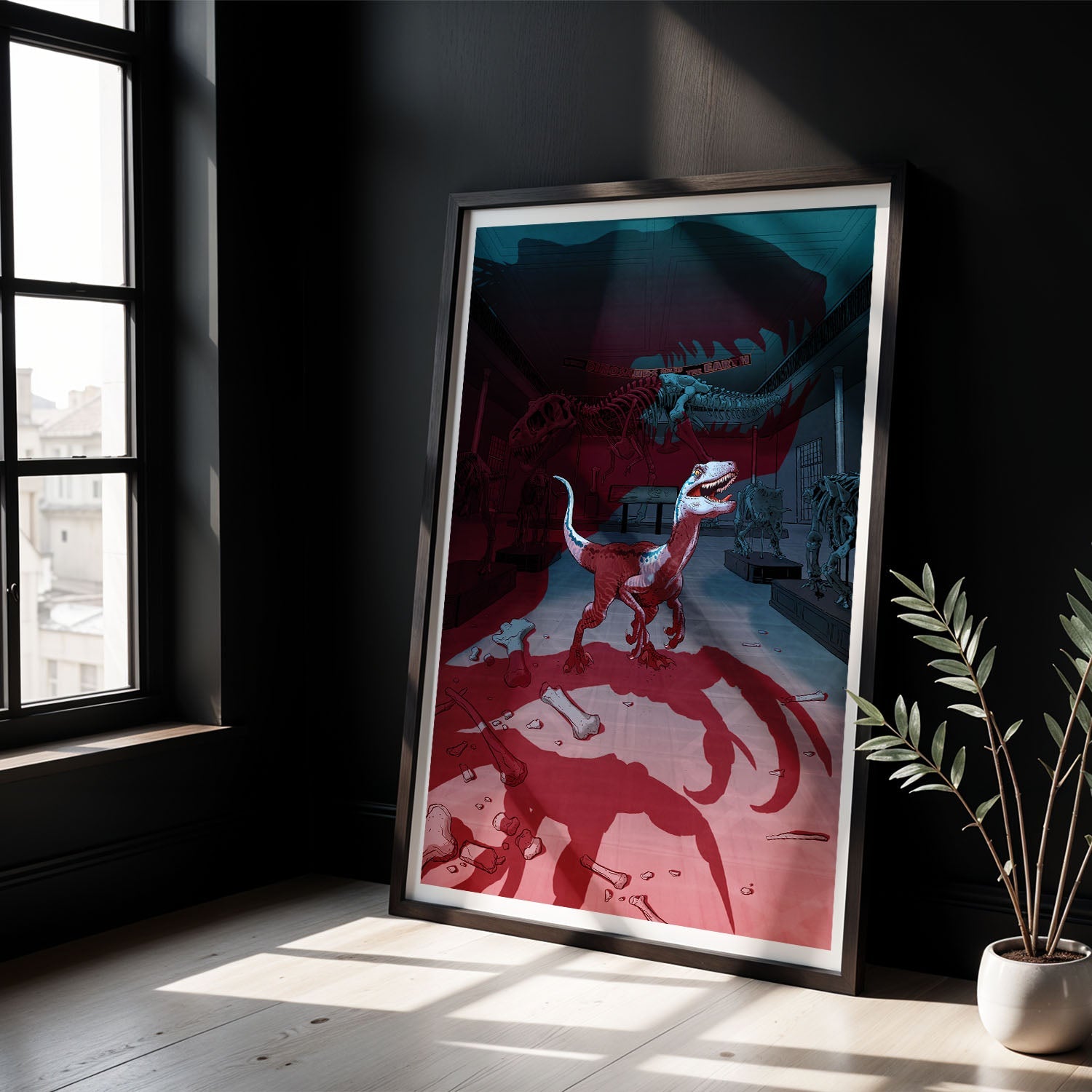 Flex Designs Poster Jurassic World- Fallen Kingdom Sketch 8 x 10" Home Goods - Movie 2018 Movie Poster