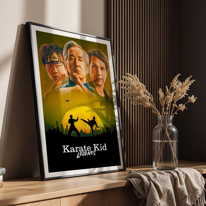 Flex Designs Poster Karate Kid Legends Theatrical 5 x 7" Home Goods - Movie 2025 Movie Poster