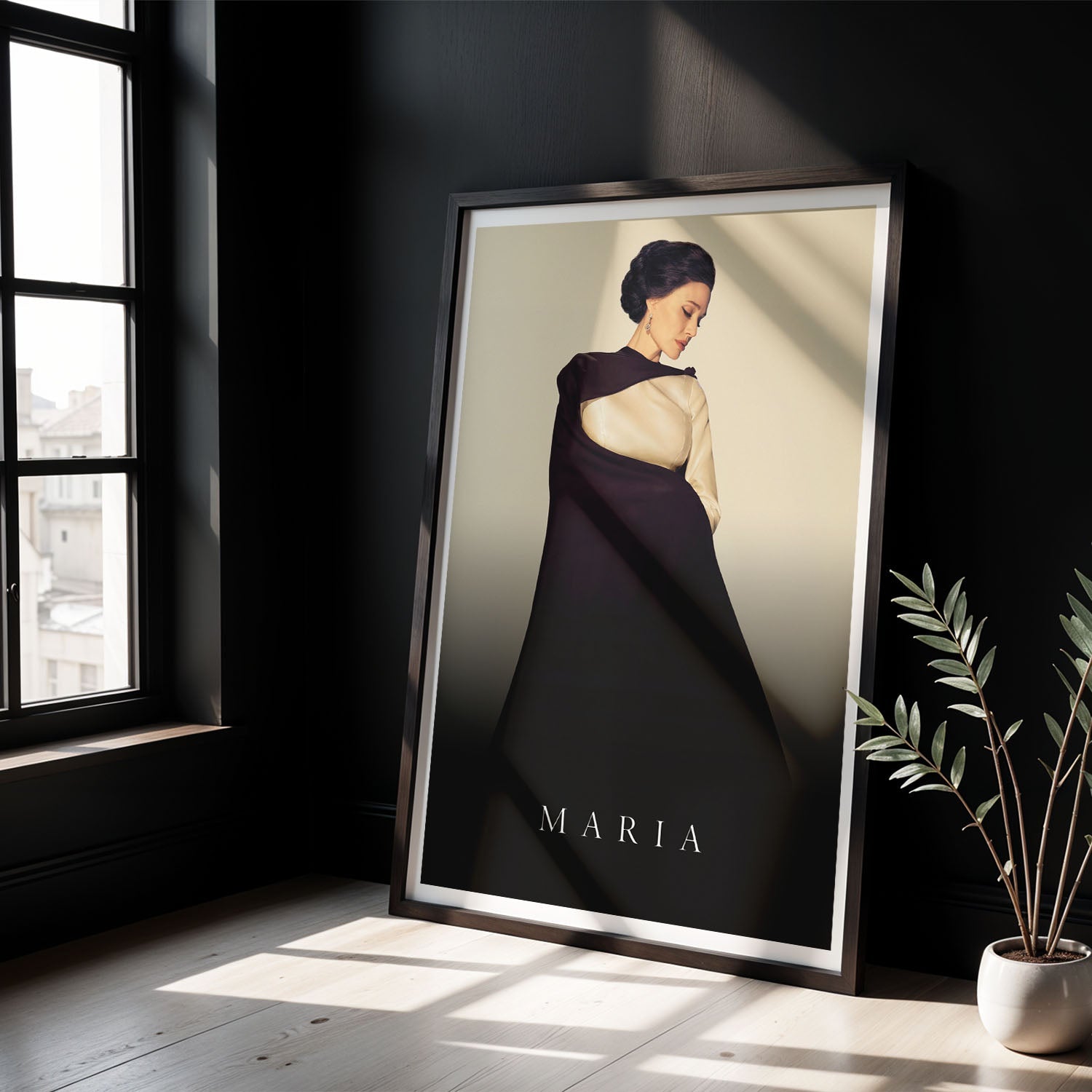 Flex Designs Poster Maria 8 x 10" Home Goods - Movie 2024 Movie Poster