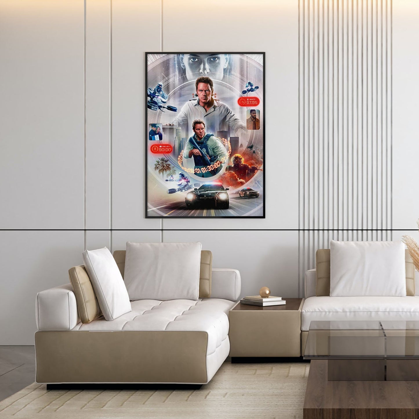 Flex Designs Poster Mercy 5 x 7" Home Goods - Movie 2026 Movie Poster